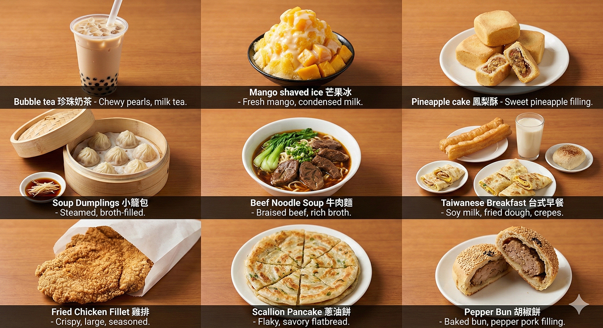 Taiwan food