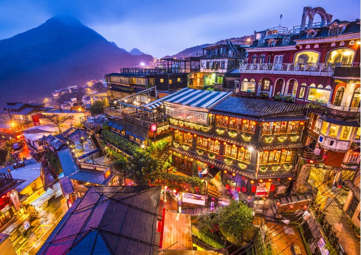 Jiufen old street