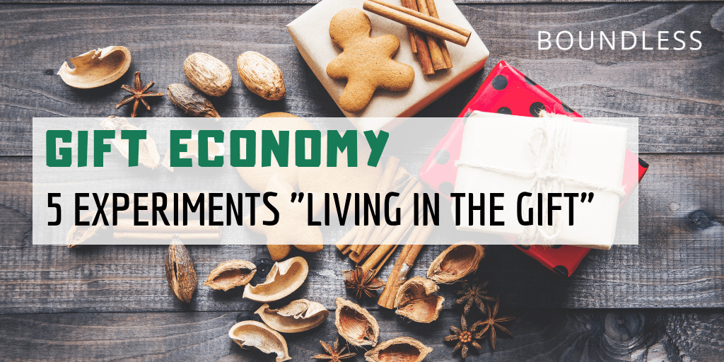 Experiments In The Gift Economy