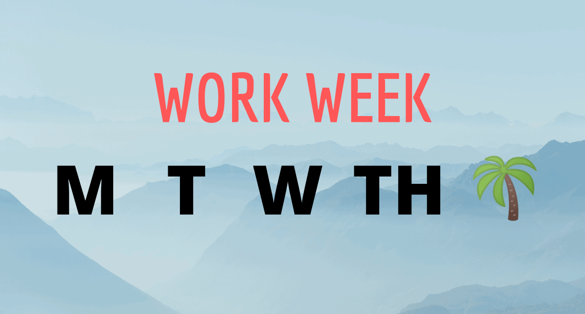 The Four-Day Workweek Is Not About Working Less
