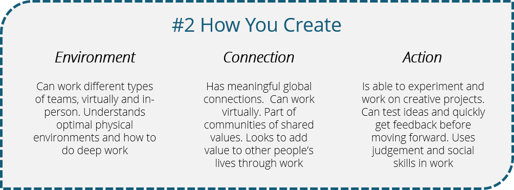 #2 How You Create: Environment, Connection & Action