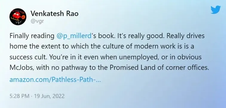 Venkatesh Rao influence