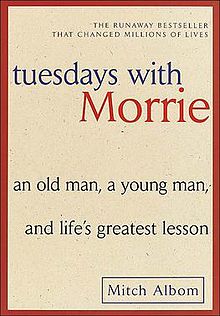 Tuesdays with Morrie book cover