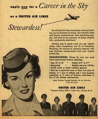 Career path vintage advertisement